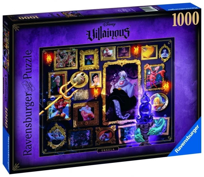 Puzzle Ravensburger Villainous: Ursula 1000 piese