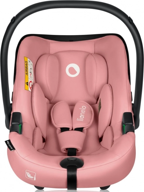 Scaun auto pentru copii LIONELO Astrid i-Size roz