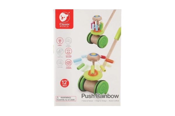 Pusher cu carusel Classic World pentru copii