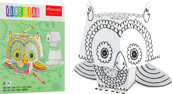 Casă colorată 3D Ul. Potworna 6 – Bufniță
