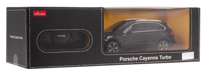 mașină cu telecomandă Porsche Cayenne Turbo 1:24 negru