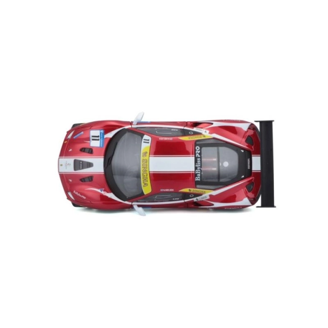 Model auto Ferrari 488 Challenge 2017 de la Bburago la scară 1:24