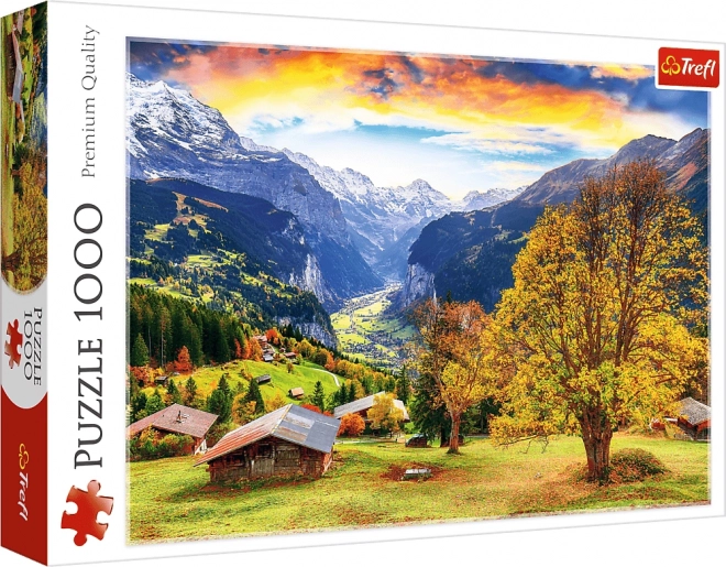 Puzzle sat alpin pitoresc 1000 piese