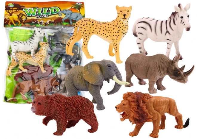 Set de figurine animale sălbatice