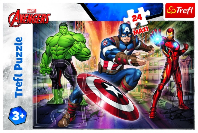 Puzzle Avengers Maxi 24 piese