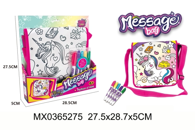 Geanta pentru personalizat Message