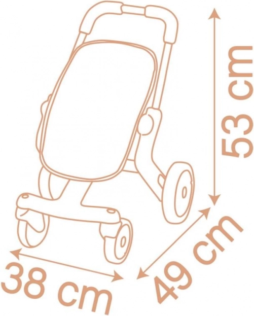 Cărucior sport Smoby Baby Nurse pentru păpuși