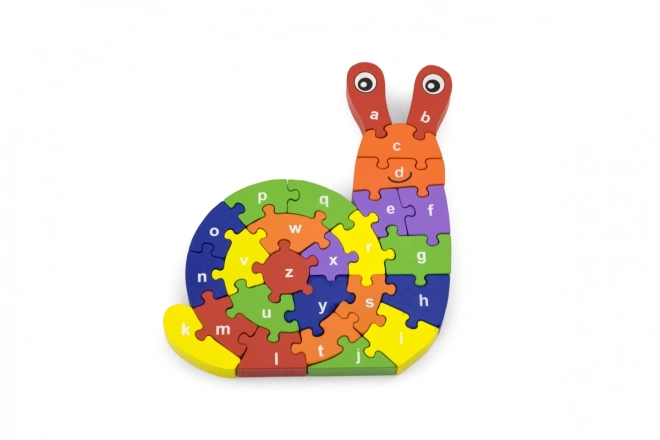 Puzzle 3D Melc cu Litere