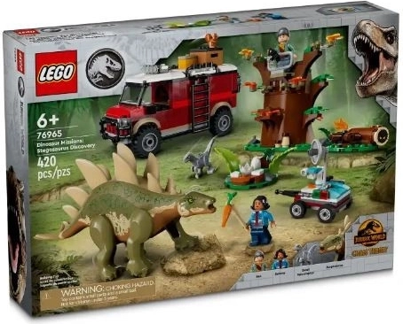 LEGO® Jurassic World 76965 Misiune cu dinozauri: Descoperirea stegozaurului