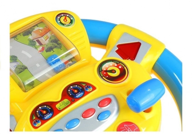 Volan interactiv pentru copii cu sunete