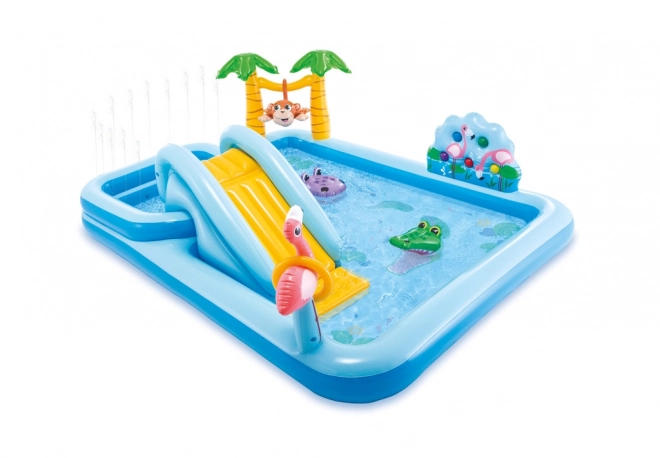 Tobogan de joacă piscină gonflabilă Intex
