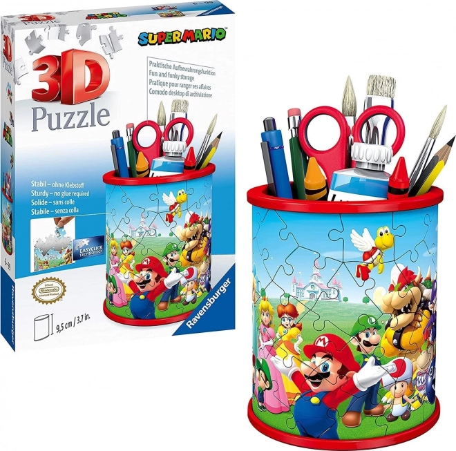 Puzzle 3D 54 Piese Super Mario Organizator