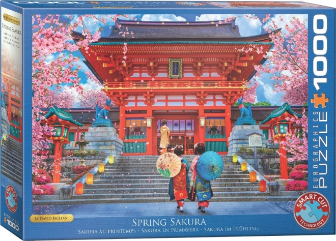 Puzzle Sakura de Primăvară 1000 de piese