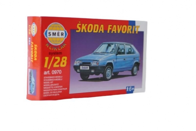 model mașină Škoda Favorit 1:28