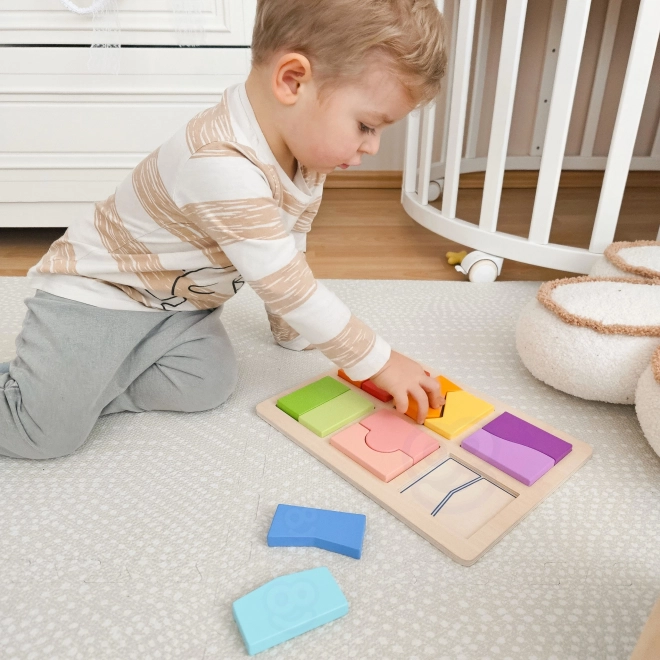 Cutie senzorială montessori 7 în 1 pentru copii