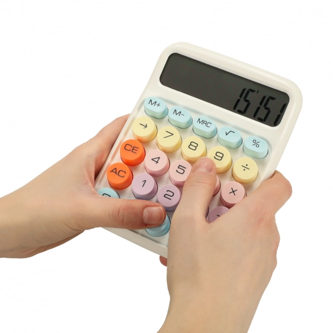 Calculator de birou cu butoane rotunde