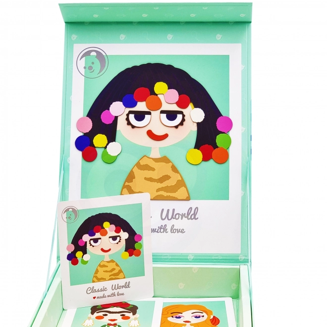 Puzzle magnetică prințese Classic World