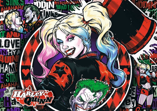 Puzzle 1000 de piese premium plus Harley Quinn Batman