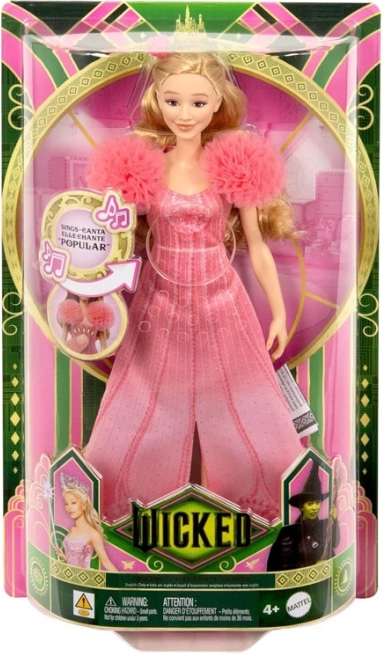 Păpușa cântătoare Glinda din filmul Wicked cu melodia "Popular"
