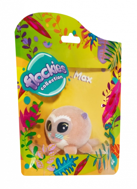 figurina de animale Max babuinul din colecția Flockies 4cm