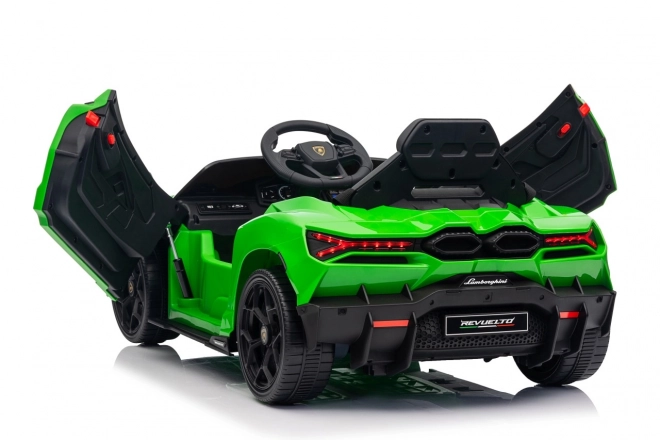 Mașinuță electrică Lamborghini Revuelto verde