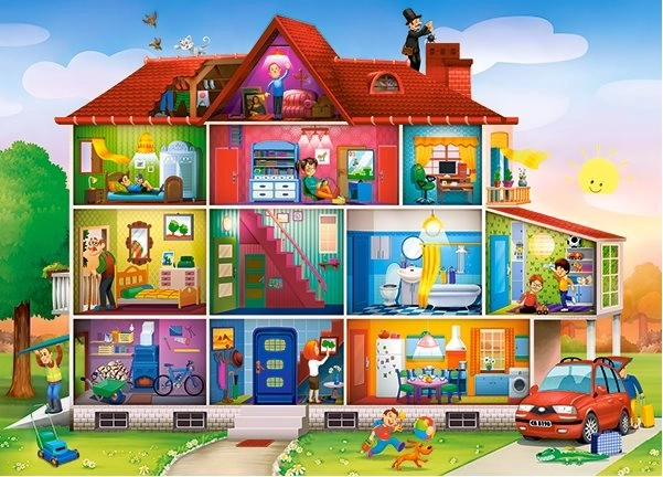 Puzzles House Life 120 de piese