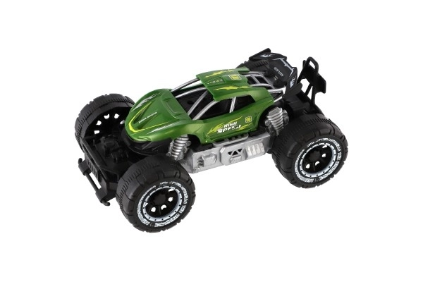 Mașină off-road cu mecanism inerțial, 3 culori, 10x16 cm în blister