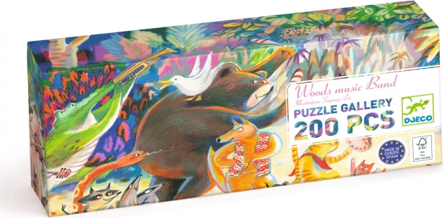 Puzzle Orchestra din pădure - 200 de piese