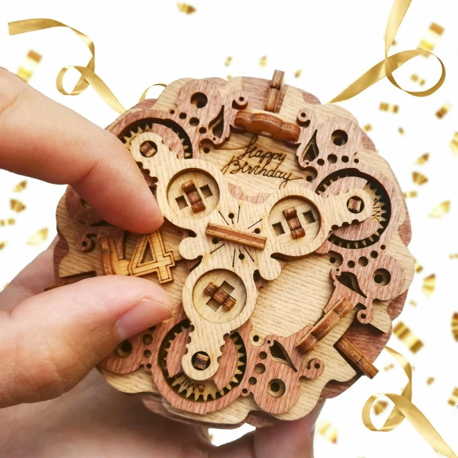 Ambalaj cadou original cu puzzle