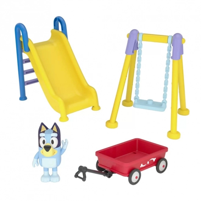 Mini set de joacă Bluey în parc