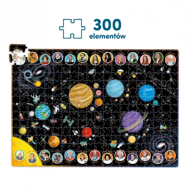 Puzzle Exploratori - Sistemul Solar 300 piese