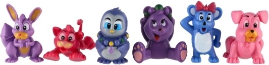 Figurină din plastic pentru animale mix de tipuri în punguțe
