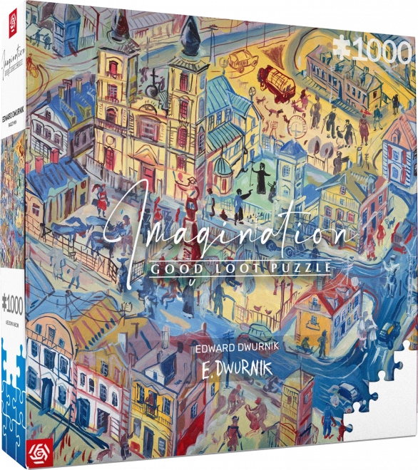 Puzzle de imaginație Edward Dwurnik - Radzymin 1000 piese