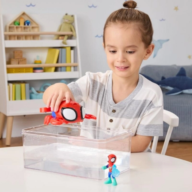 Hasbro figurină Spider-Man și vehicul uimitor