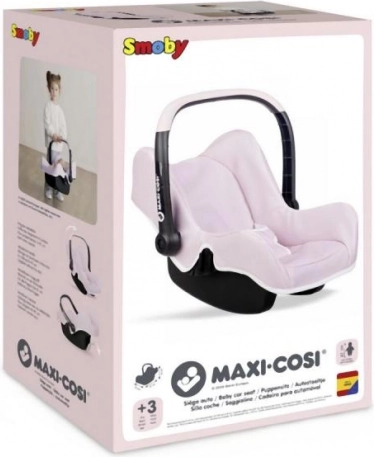 Scaun auto pentru păpuși Maxi-Cosi roz deschis