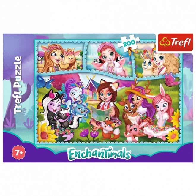 Puzzle Lumea magică Enchantimals