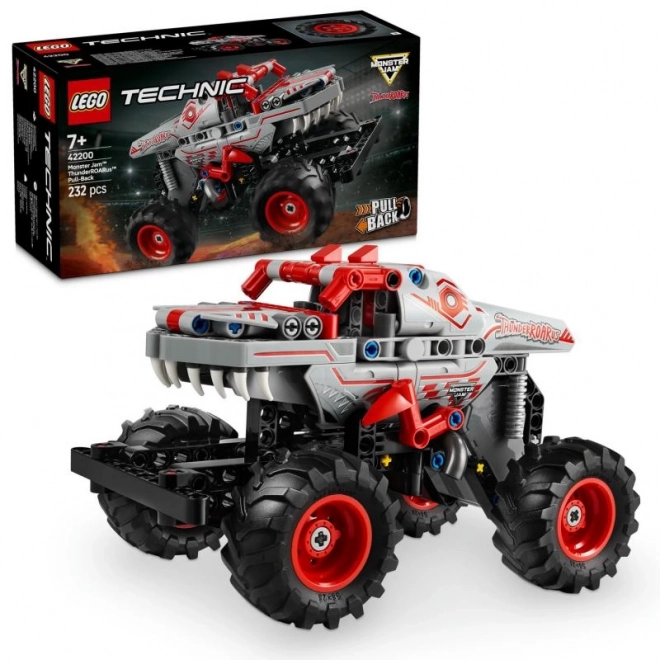 Lego Technic Monster Jam Thunderroarus cu mecanism pull-back