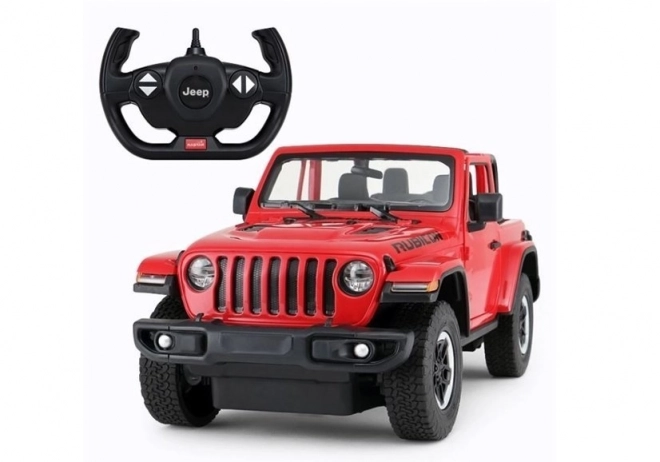 Mașină R/C Jeep Wrangler Rubicon 1:14 Rastar – Roșu