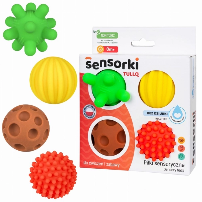 Set mingi senzoriale fără găuri de la Tullo