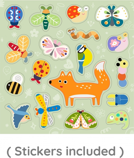 Puzzle magnetic cu animale CLASSIC WORLD