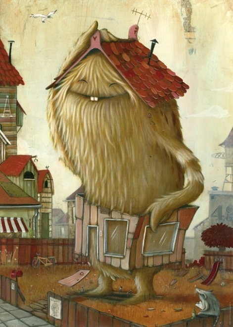 Puzzle Zozoville Sousedství 1000 de piese