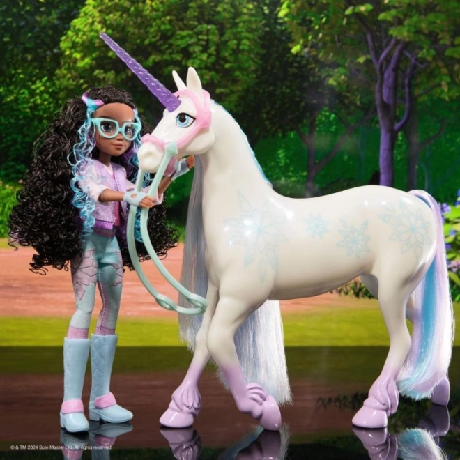 Unicorn Academy jucărie de pieptănat unicorn Glacier 24 cm