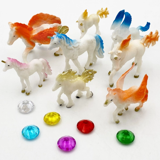Set figurine unicorni Woopie