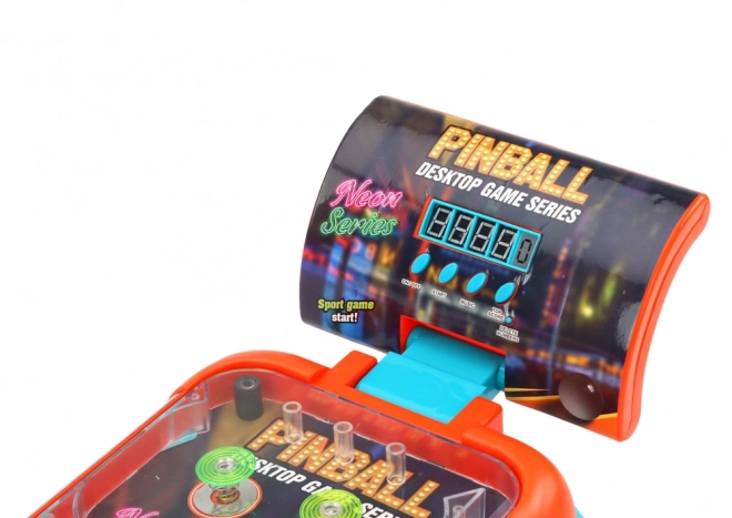 Joc de dexteritate pinball cu lumini LED și sunete