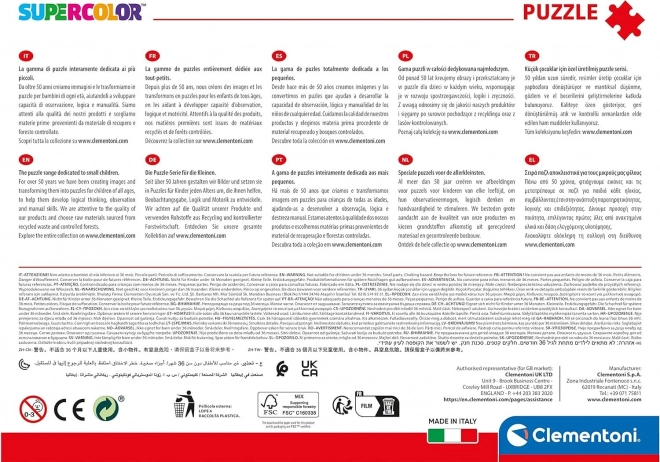 Puzzle strălucitor 104 piese Patrula Cățelușilor