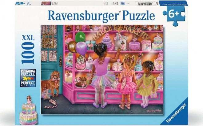 Puzzle RAVENSBURGER Cukrárna balerinelor XXL 100 piese