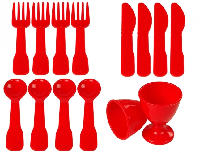 Set de joacă ustensile de bucătărie 42 de piese