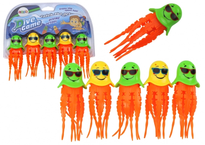 Set de scufundare meduze jucării de baie