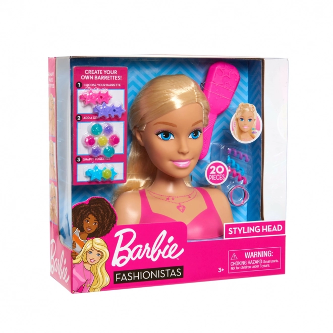 Barbie cap blond pentru stilizare