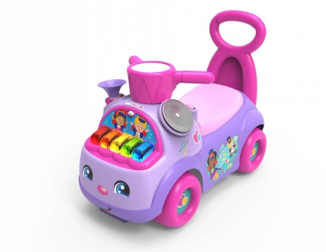 Fisher Price Hudební průvod Rider mov fucsia